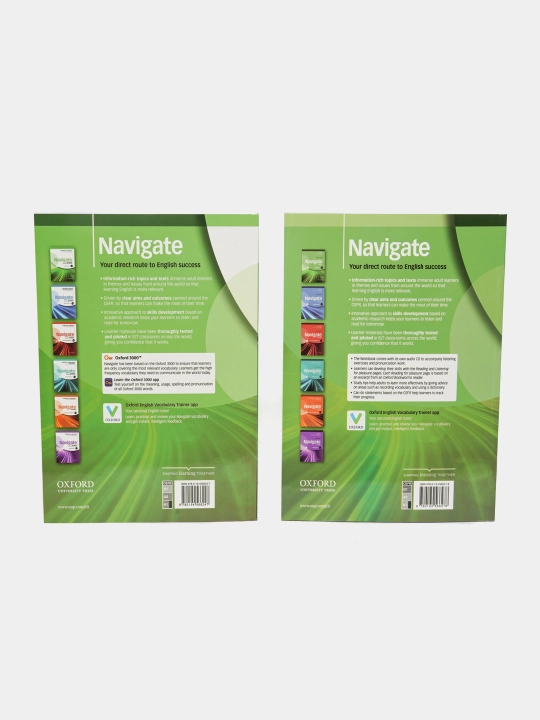 Navigate, Coursebook with workbook, изучения английского языка, учебник