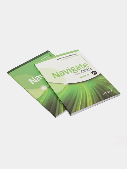 Navigate, Coursebook with workbook, изучения английского языка, учебник