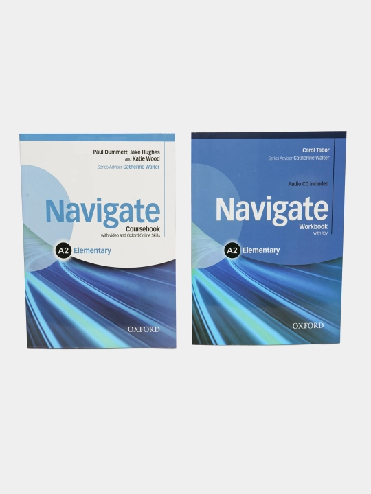 Navigate, Coursebook with workbook, изучения английского языка, учебник