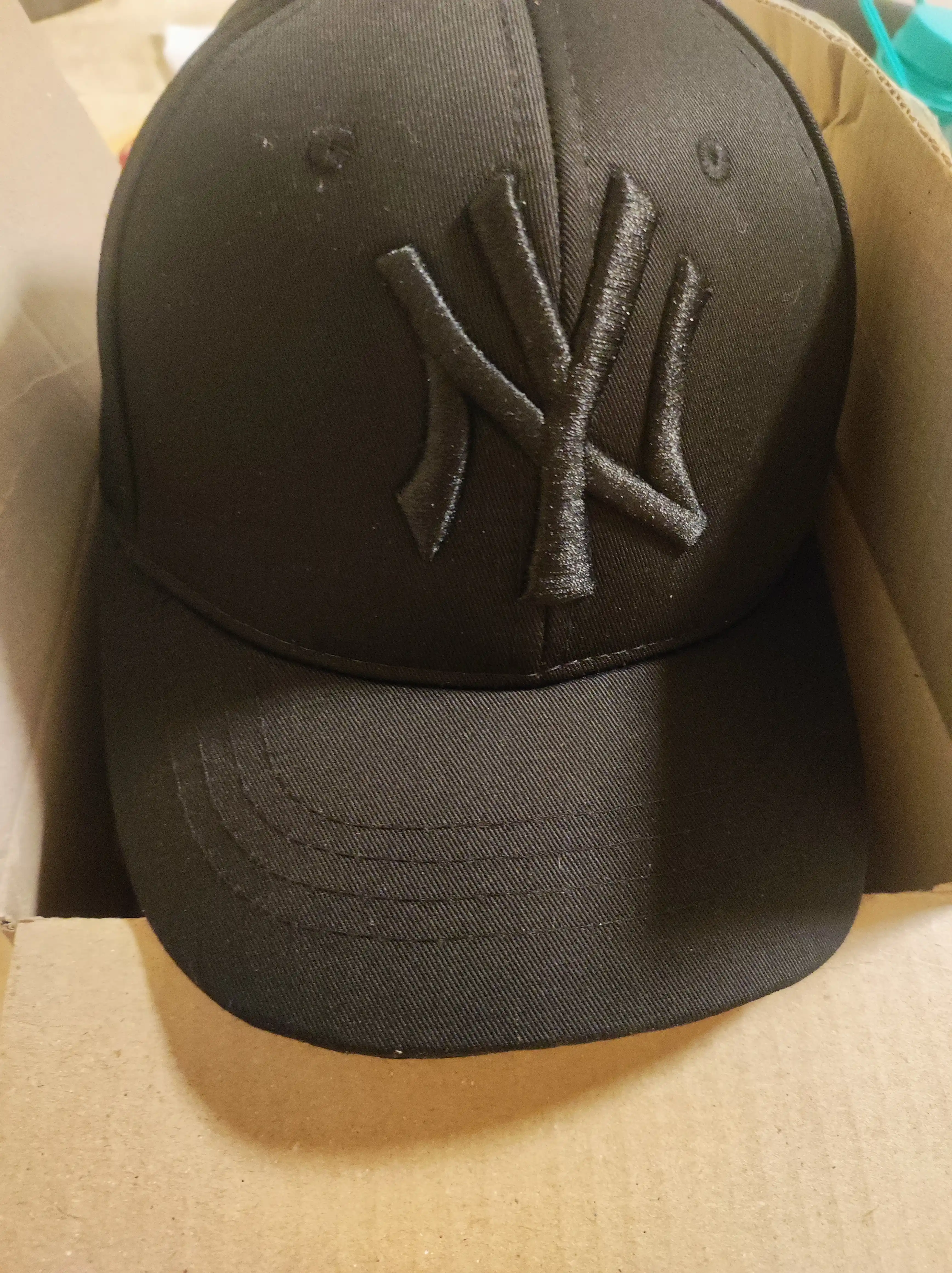 NY 3D naqshli beysbol kepkasi – uniseks, sozlanadigan