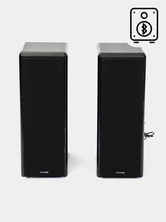 Сабвуфер Microlab Solo 19, 2.0, 40 Vt RMS (2×20 Vt), Bluetooth 4.0, RCA, деревянный корпус