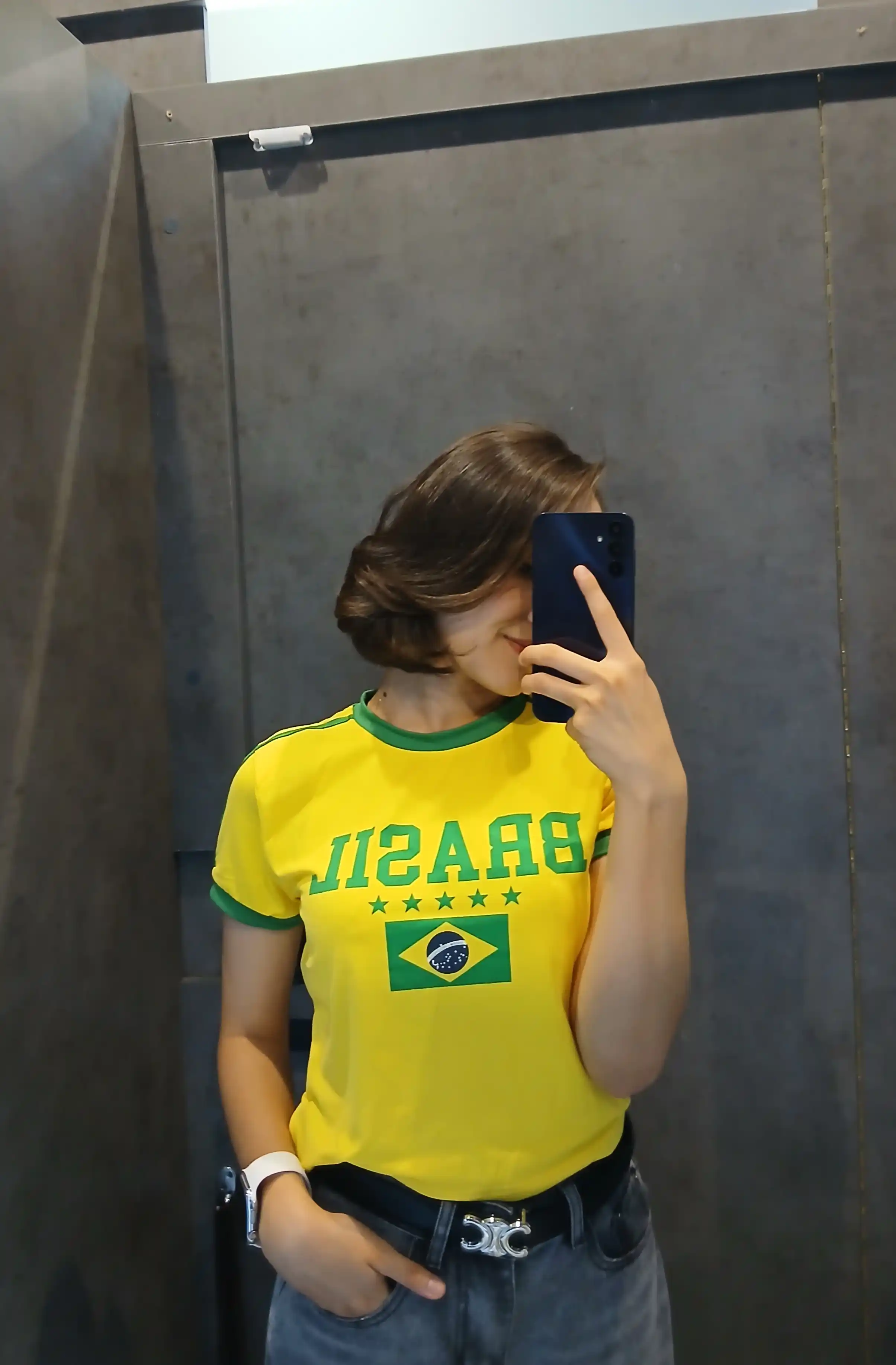 MIYO, Brasil baby futbolkasi, sariq
