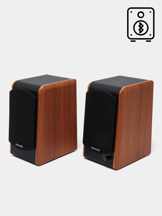 Сабвуфер Microlab B77BT, 48Вт RMS (2×14Вт + 2×10Вт)/Bluetooth /проводное подключение RCA - 