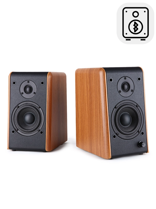 Sabvuferi Microlab B77BT, 2.0, 48Vt RMS (2×14Vt + 2×10Vt)/Bluetooth 4.0/RCA simli ulanishi