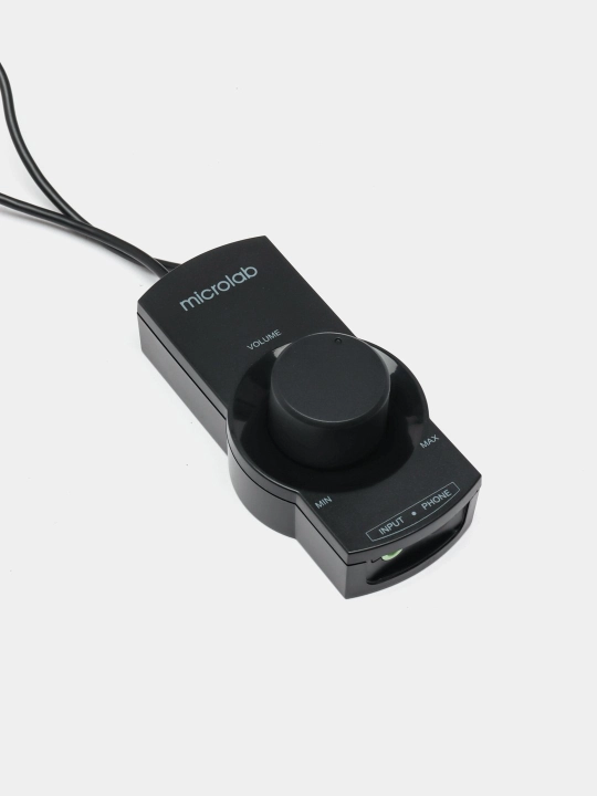 Сабвуфер Microlab M‑111 / 2.1 / 12 Вт RMS (2×3 Вт + 6 Вт) / Проводное RCA + 3.5 мм