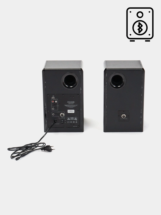 Сабвуфер Microlab Solo 11 / 2.0 / 100 Вт RMS / Bluetooth 4.0 / AUX / Optical / Coaxial