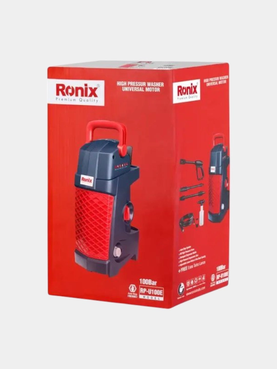 Ronix RP-U100E – 100 bar bosimli suv purkagich, 1400 Vt