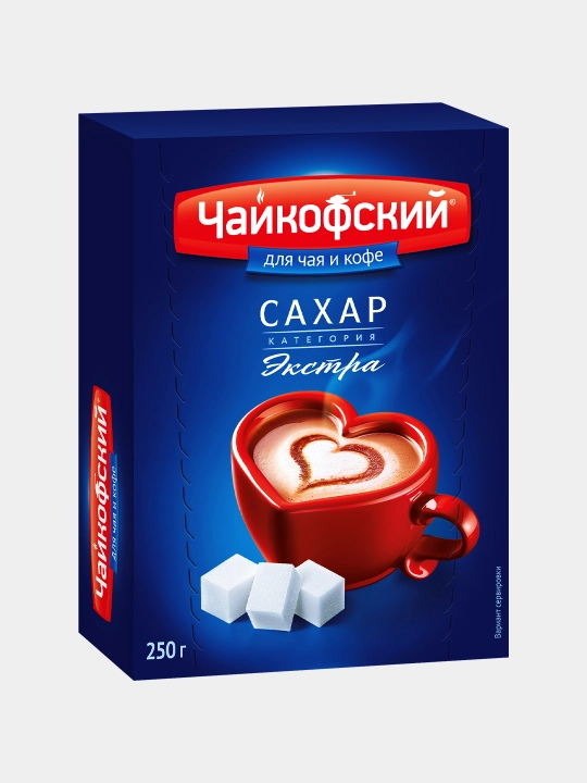 Сахар-рафинад Чайкофский, кусковой, 250 г