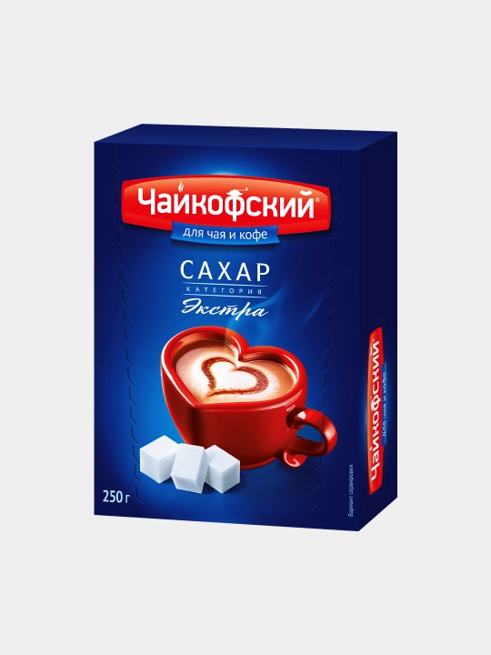 Сахар-рафинад Чайкофский, кусковой, 250 г