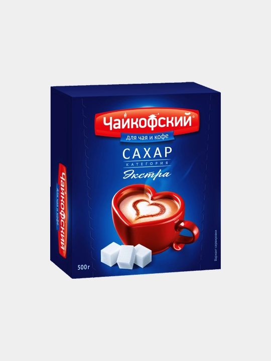 Сахар-рафинад Чайкофский, кусковой, 500 г