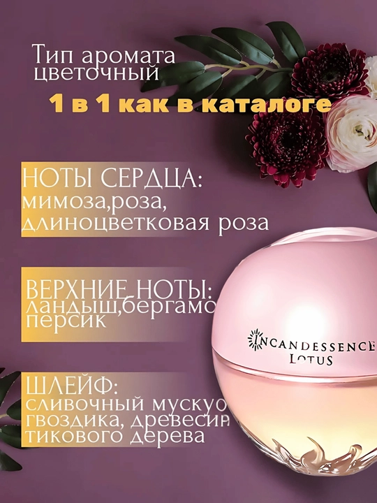 Avon Incandesence Lotus парфюмированная вода для женщин, 50 мл