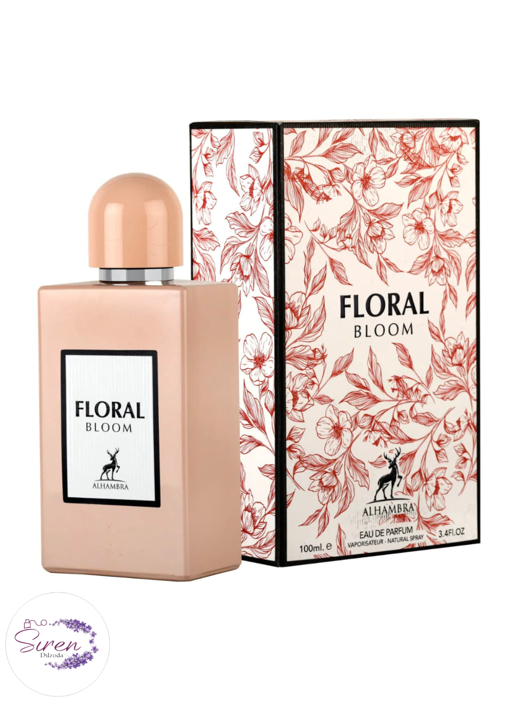 Maison ALHAMBRA Floral BLOOM парфюмированная вода для женщин 100 мл, 10 мл - 