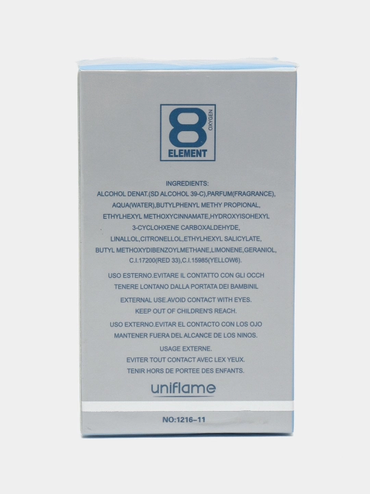 Erkaklar uchun parfyumlangan suvi Uniflame, 50 ml