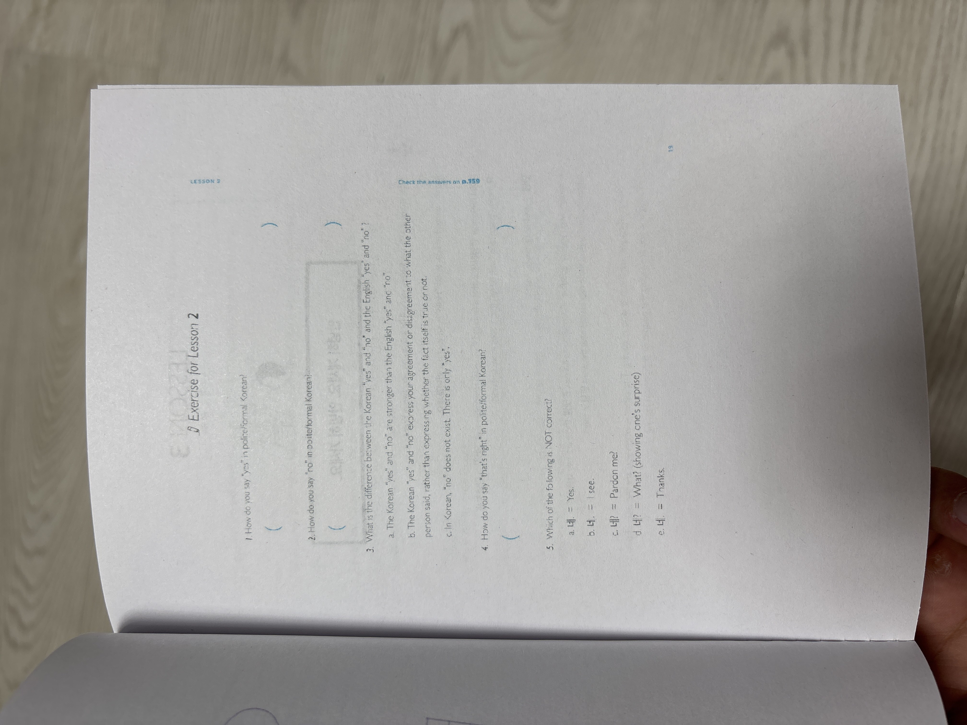 Talk To Me in Korean, Students Book