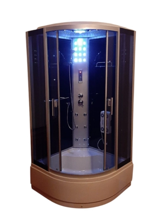 Душевая кабина Model 2001 / 2002 с тропическим душем, размеры 90×90 и 100×100