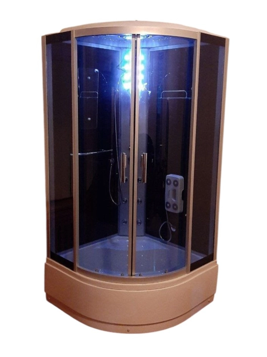 Душевая кабина Model 2001 / 2002 с тропическим душем, размеры 90×90 и 100×100