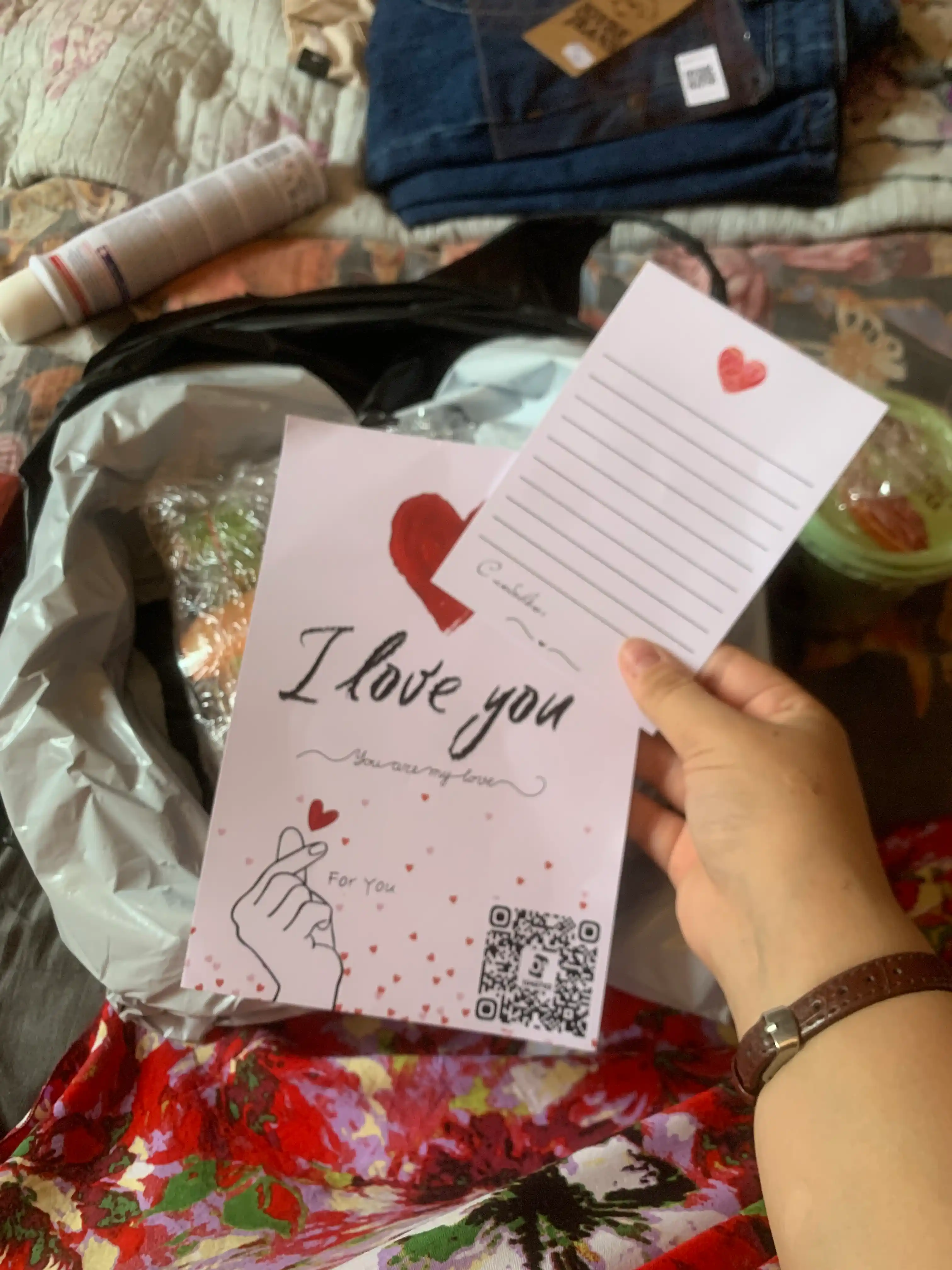 Rasmni jonlantiruvchi otkritka, 14-fevral, 8-mart uchun kreativ sovg'a