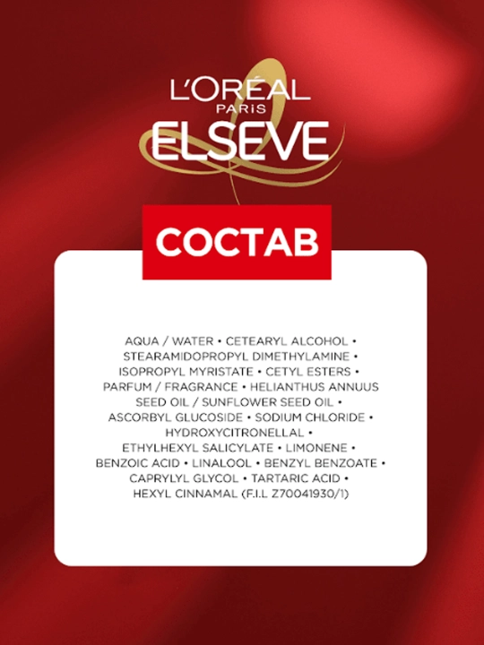 Soch uchun niqob L'Oreal Paris Elseve rang bo'yicha mutaxassis, 300 ml