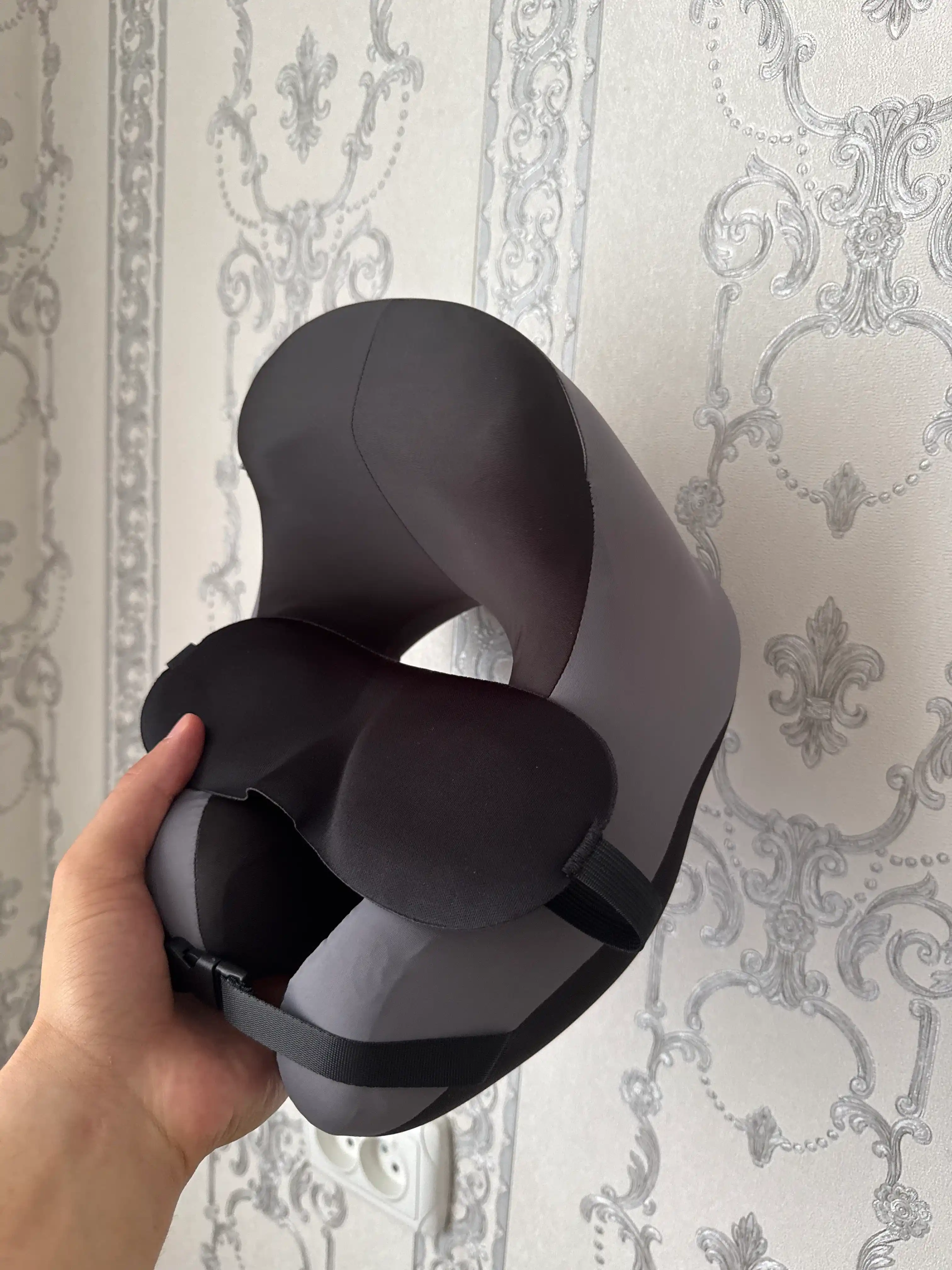 3D xotira effektiga ega bo‘yin ortopedik sayohat yostig‘i + 3D uyqu niqobi
