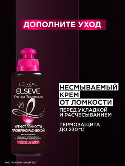 ELSEVE Ultra Mustahkamlik shampuni, 250 ml