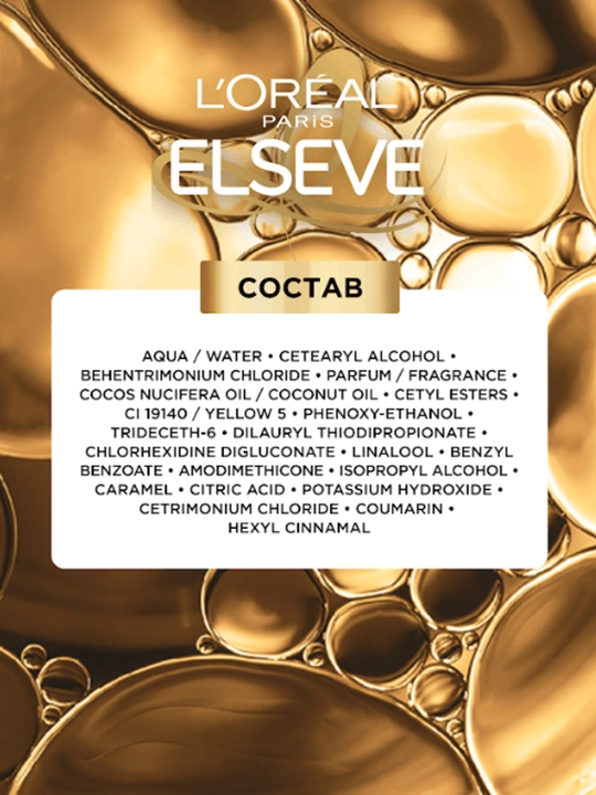 Ko'p funktsiyali niqob 5 tasi 1 da, Elseve, Luxury Coconut Oil