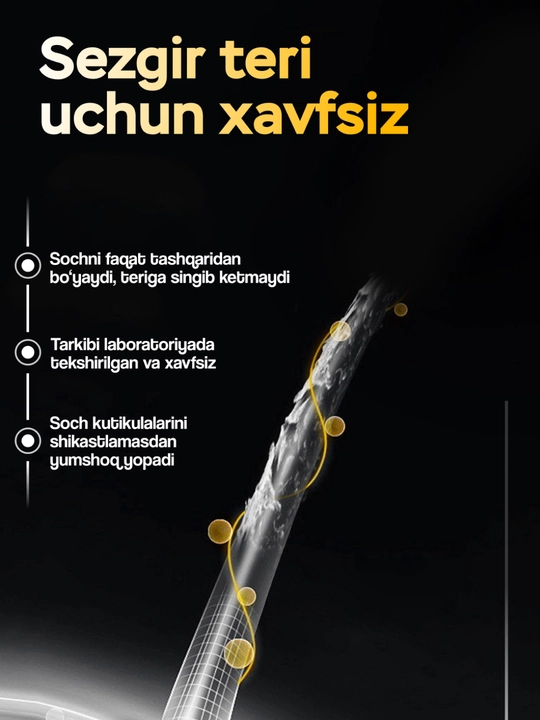 Стик-краска для волос Concealer от седины, 2 в 1