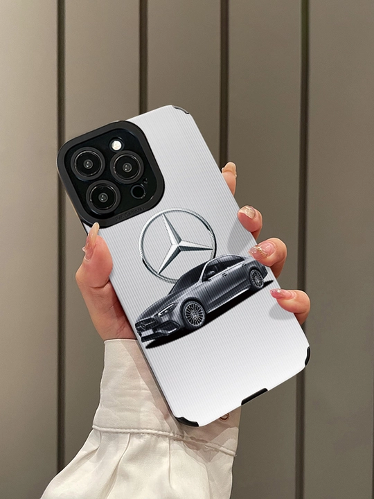  IPhone 11/12/13/14/15/16 Pro, Pro Max - Чехлы с логотипами BMW, Mercedes и Porsche