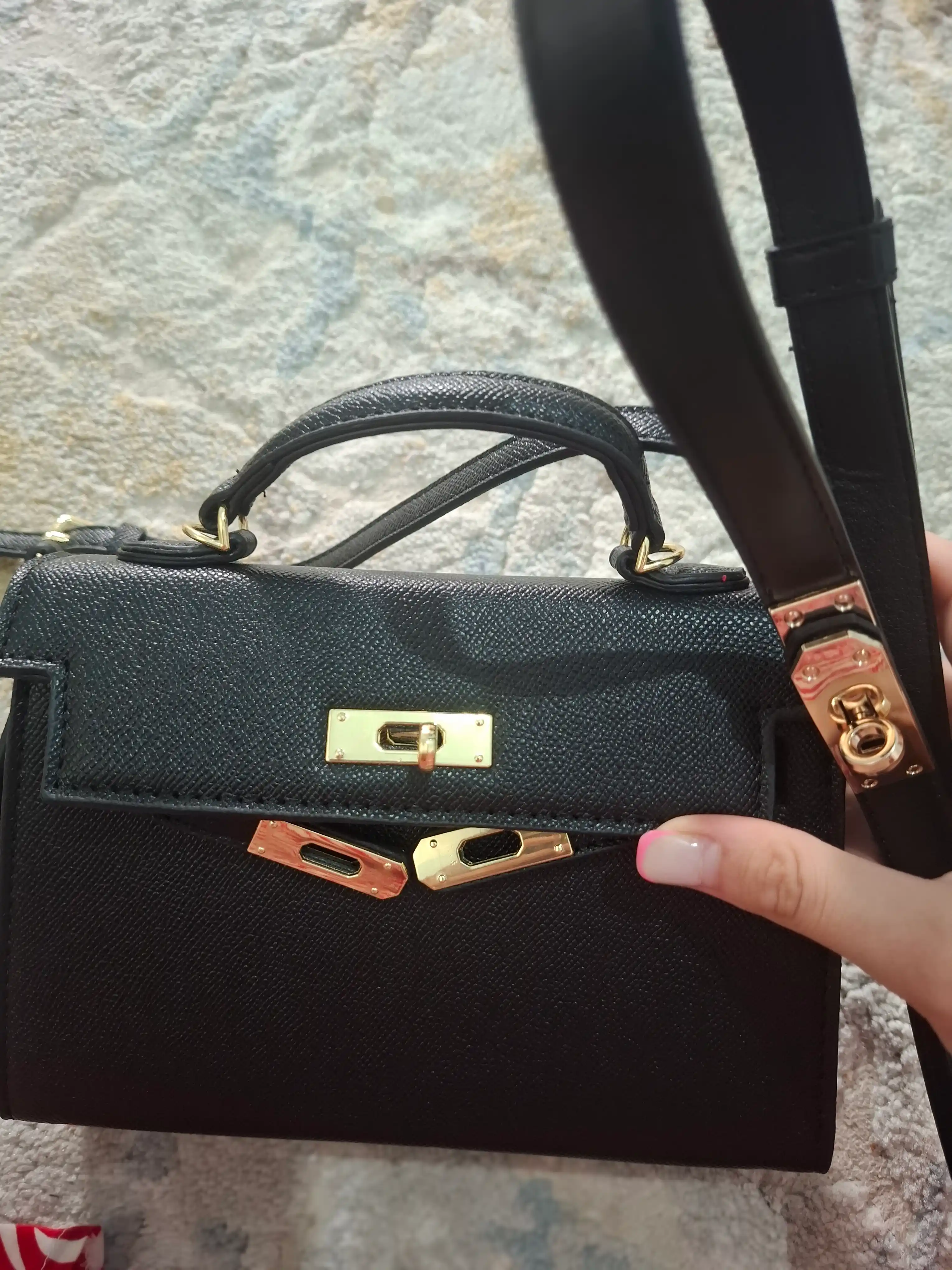 Hermes Kelly uslubidagi yelkaga o'sma kichkina ayollar sumkasi, sovg'a qizlar uchun