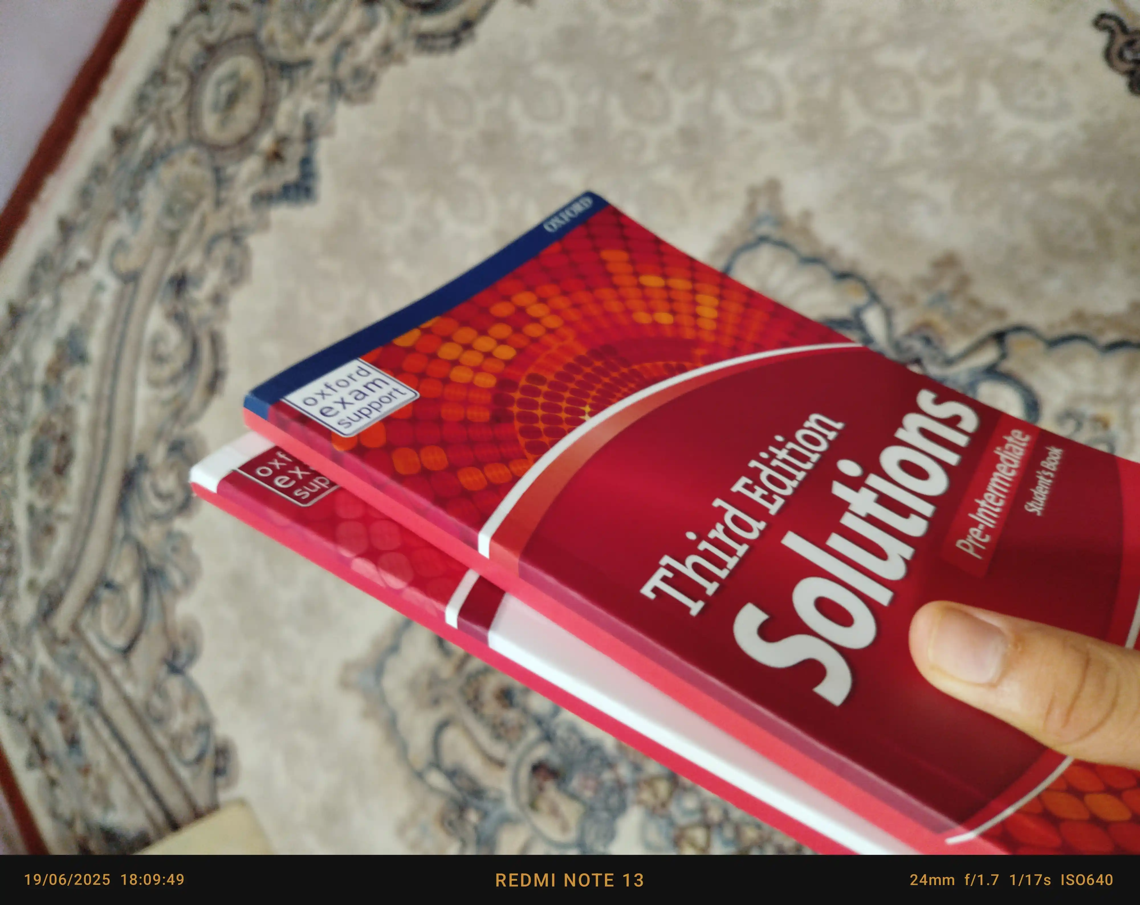 Solutions third Edition. Elementary, Pre-intermediate, Intermediate. Studentbook+Workbook