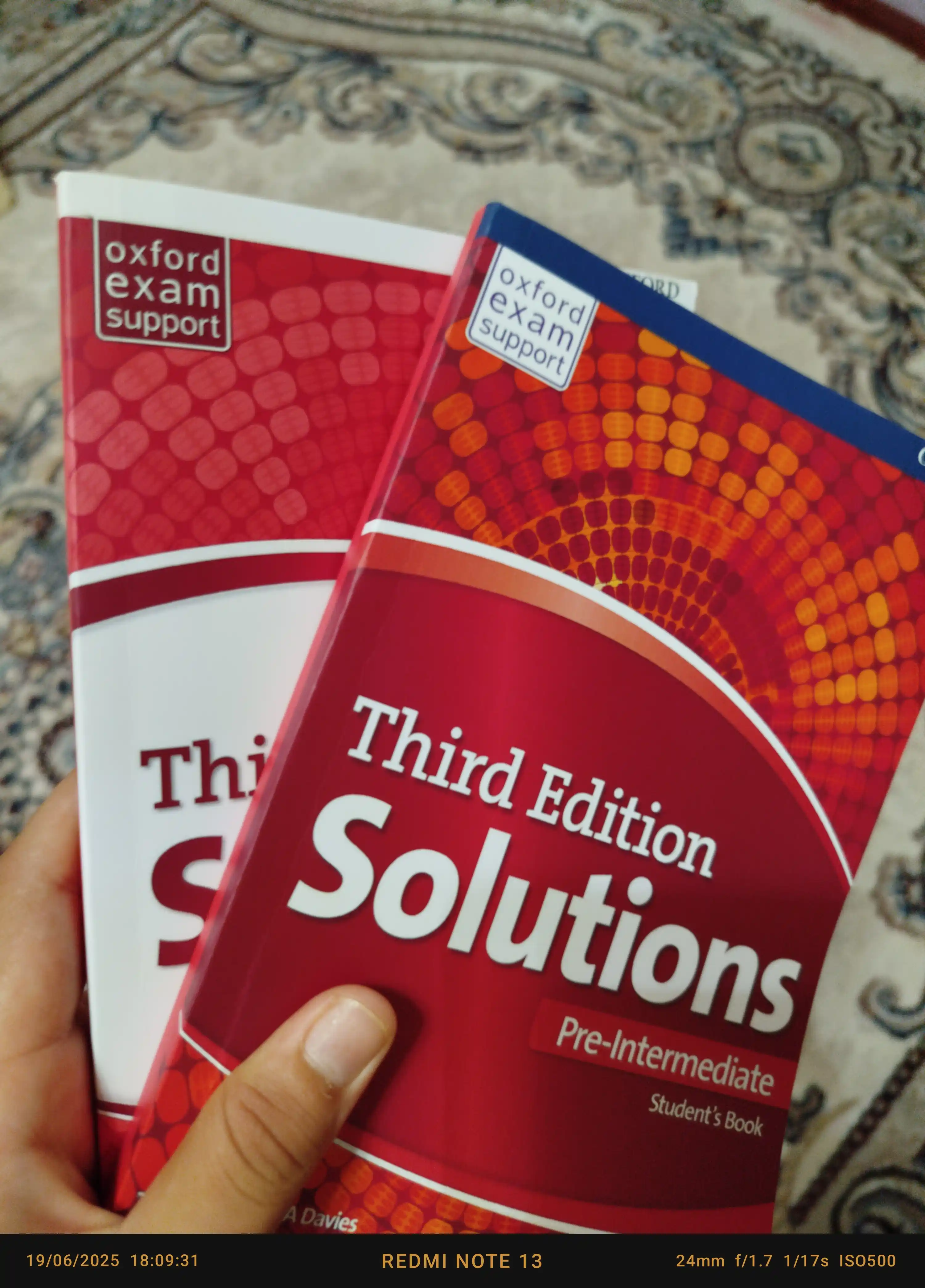 Solutions third Edition. Elementary, Pre-intermediate, Intermediate. Studentbook+Workbook