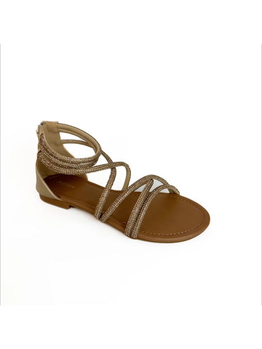 Ayollar uchun zamonaviy Punto gladiator sandallari