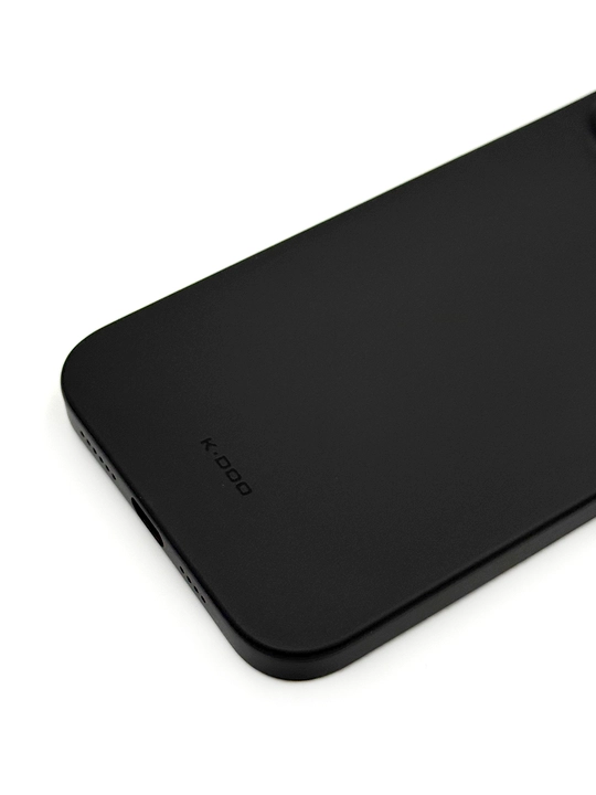 Ультратонкий чехол для iPhone 13 Pro Max Air Skin K-DOO Black, черный