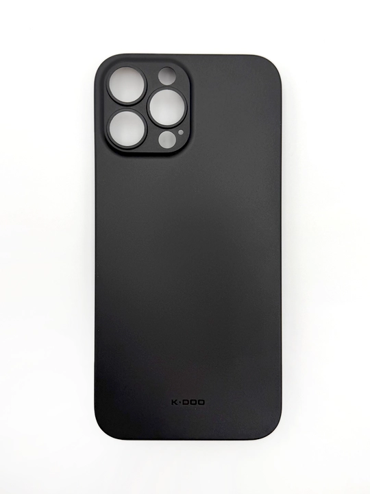 Ультратонкий чехол для iPhone 13 Pro Max Air Skin K-DOO Black, черный