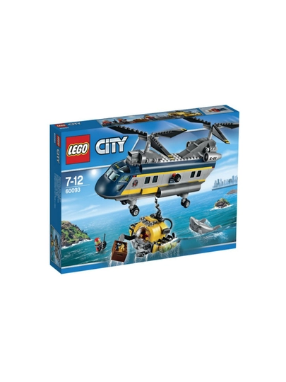 Конструктор LEGO City 60093 Глубоководные вертолёты, 388 деталей — KASPI-60093