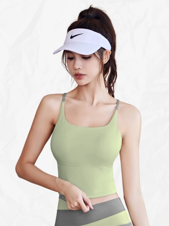 Ayollar sport kiyimi, fitnes uchun, ichki chashkalar bilan