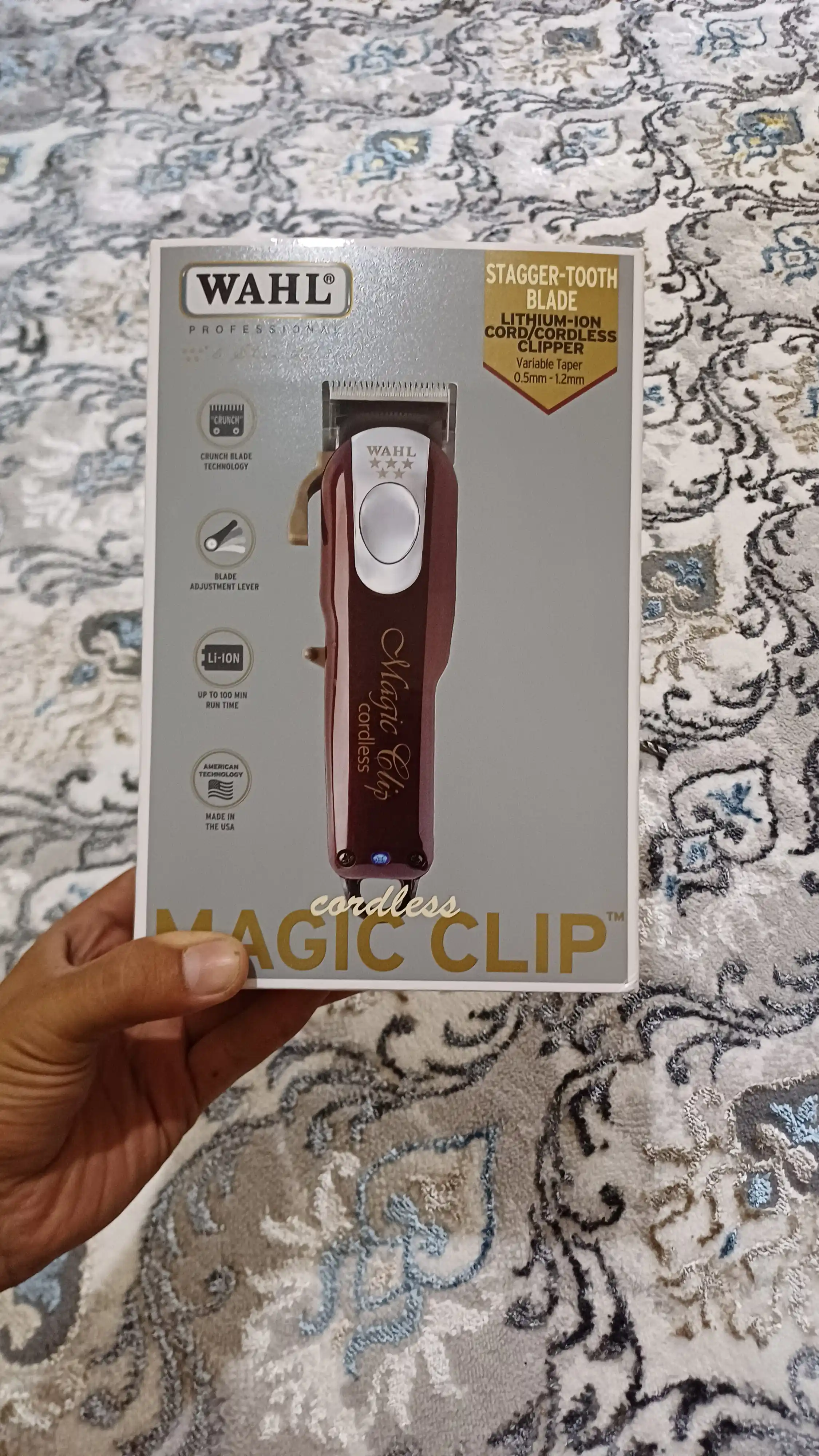 Simsiz soch kesish mashinasi Wahl Magic Clip Cordless