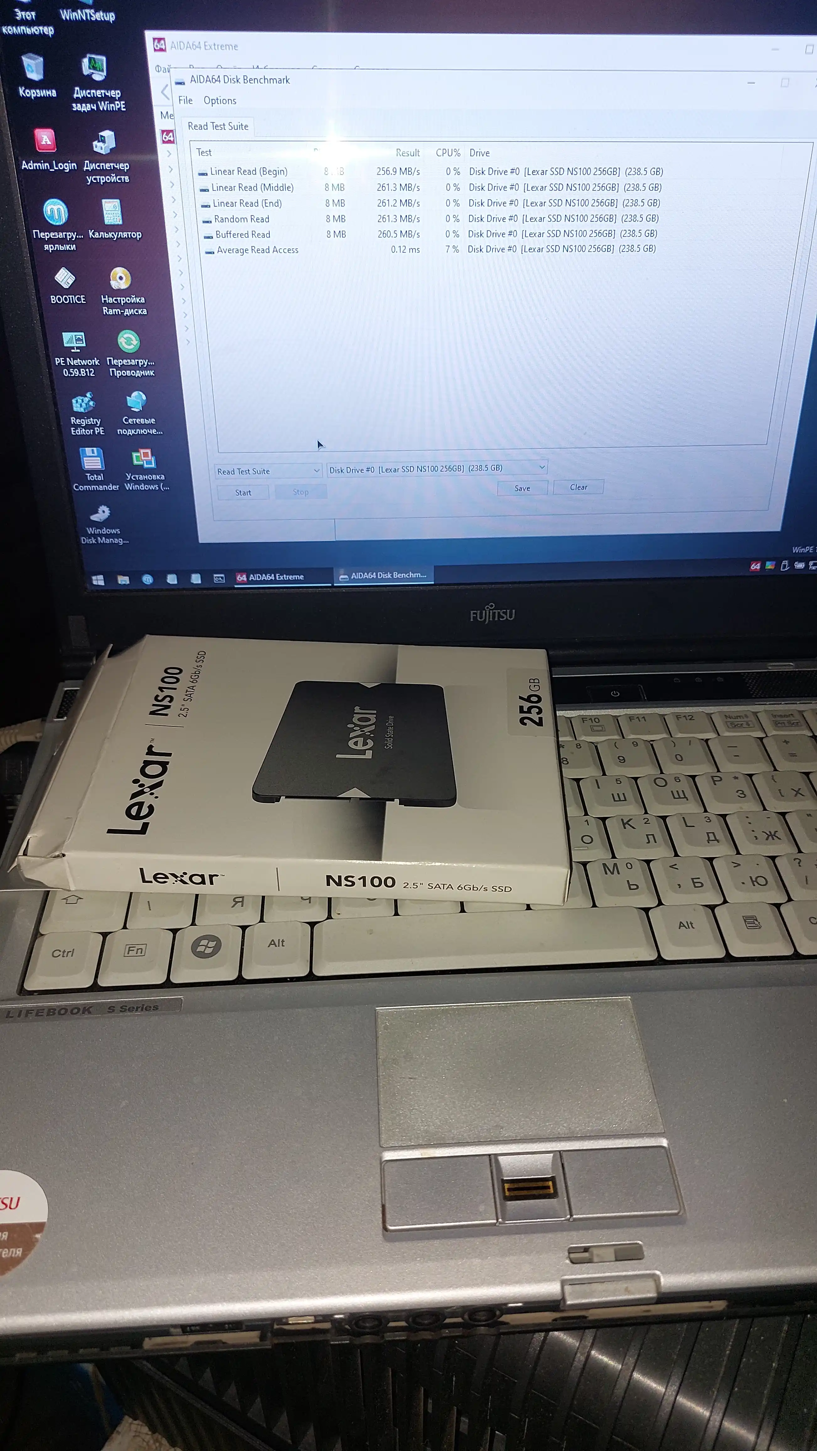Твердый накопитель SSD Lexar NS100 SATA III 6 Gb/s, 2.5", 128ГБ, 256ГБ, 512ГБ, 1ТБ, 2ТБ