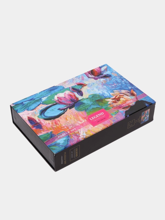 Пазл Legend Art Series Кувшинки 500ПЗ2_25707, 500 элементов, 480 х 330 мм