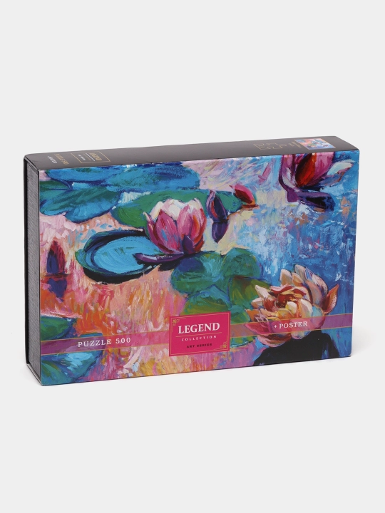 Пазл Legend Art Series Кувшинки 500ПЗ2_25707, 500 элементов, 480 х 330 мм