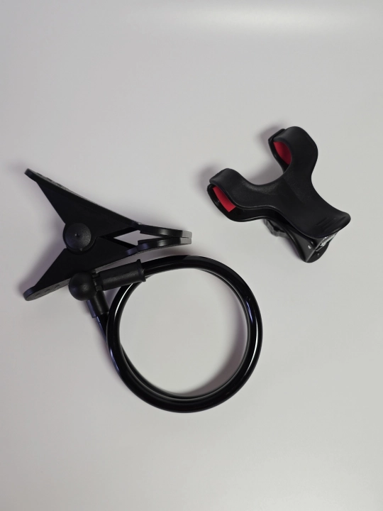 Telefon uchun universal egiluvchan tutqich, stol ustida, sozlanishi mumkin, plastic - 