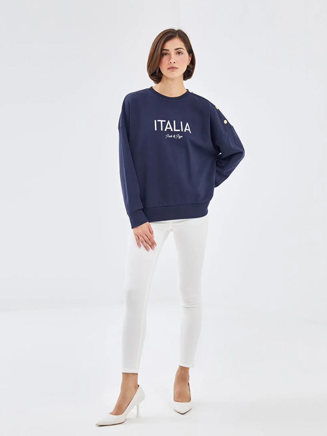Белые джинсы Skinny Lcw may - 