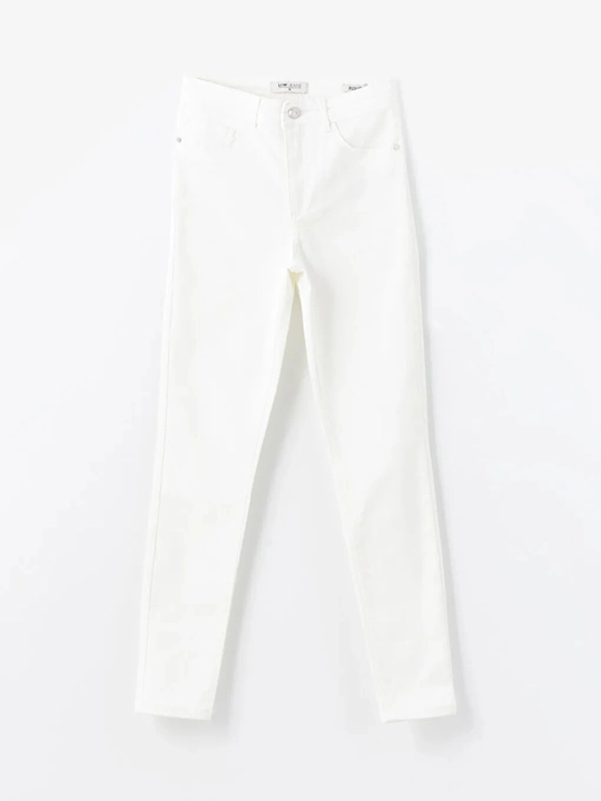 Белые джинсы Skinny Lcw may