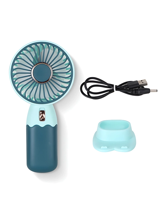 Mini qo'l ventilyatori, ish stoli uchun, USB portativ