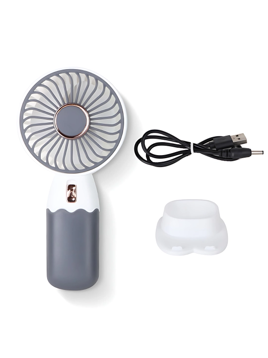 Mini qo'l ventilyatori, ish stoli uchun, USB portativ