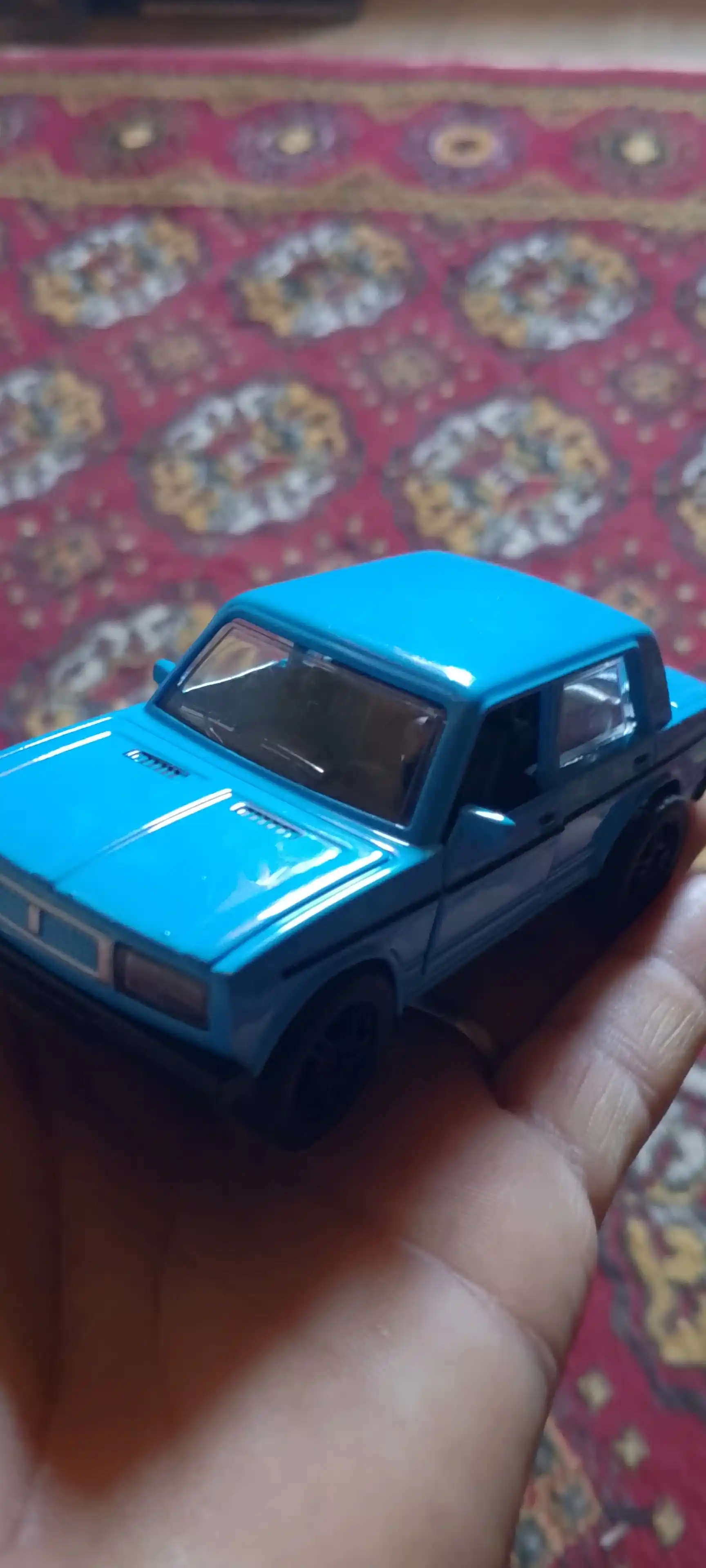 Металлическая машинка Жигули ВАЗ 2107, коллекционная инерционная модель