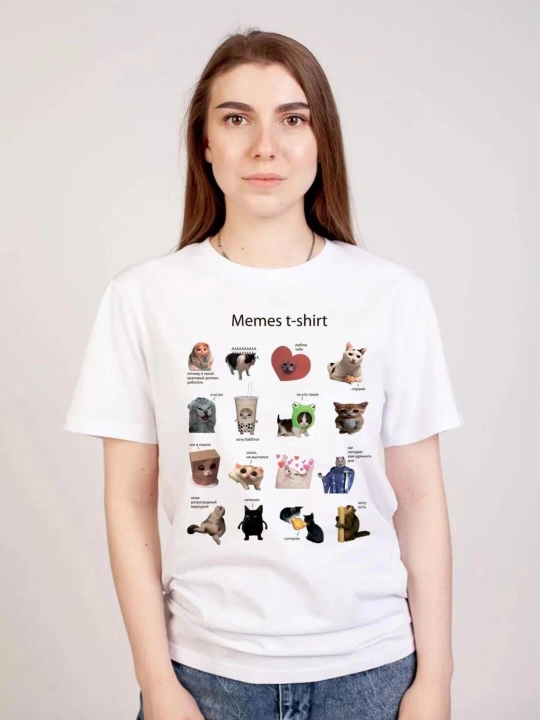 Футболки женские, с надписями, S-XXL