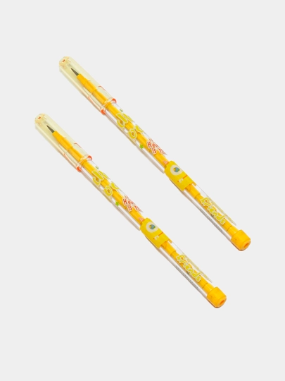 Карандаш чернографитный Deli EC086, 2B, 2 шт — ДЕЛИ-P10978B-ЖЕЛТ