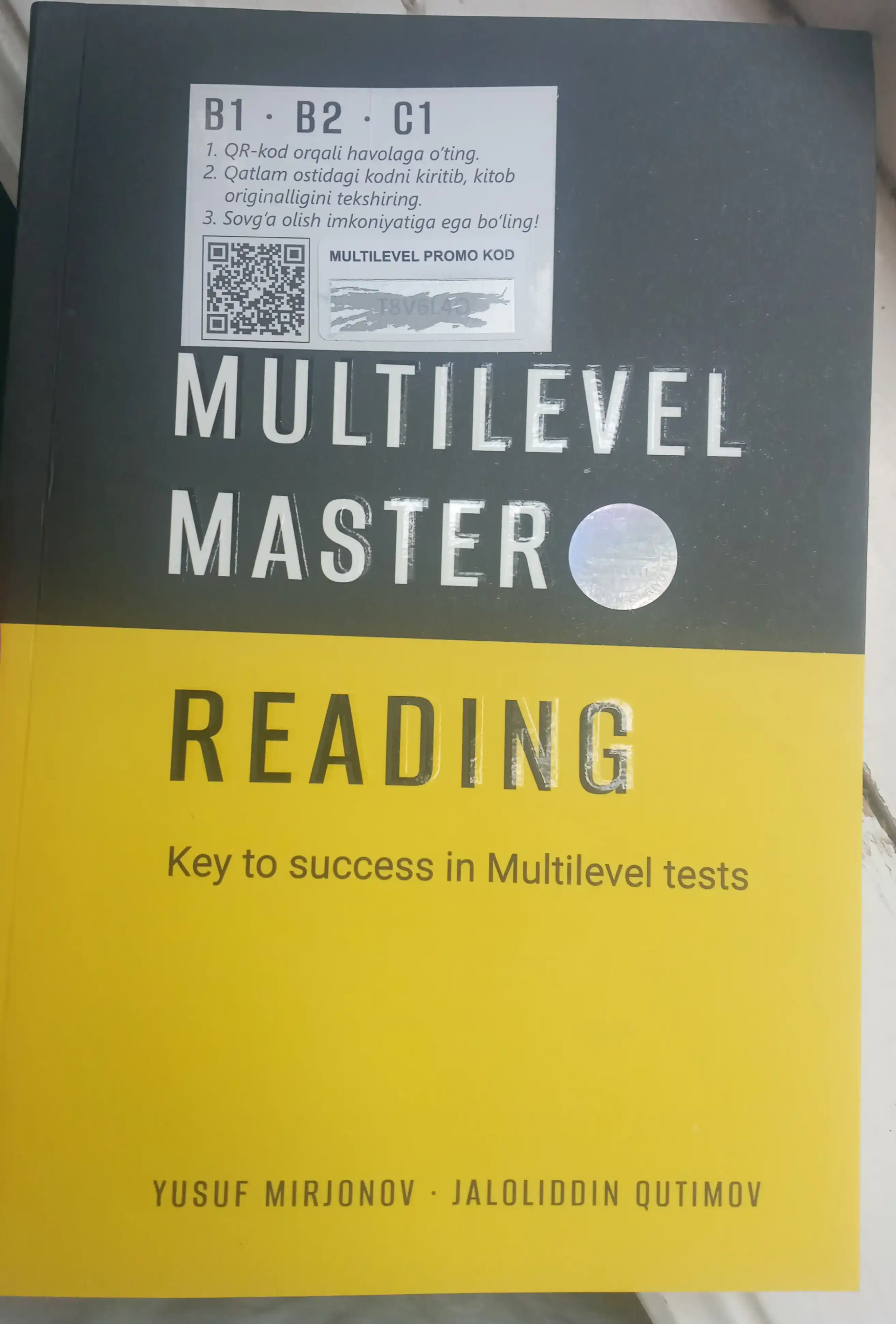 "Multilevel Master" - Yusuf Mirjonovdan IELTS va CEFR uchun kompleks tayyorgarlik