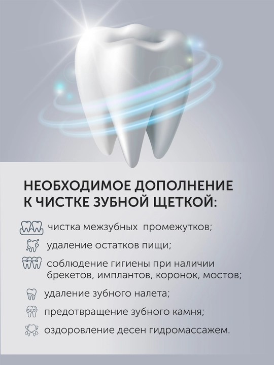 Ирригатор для зубов портативный PWF 0301T Smart Display