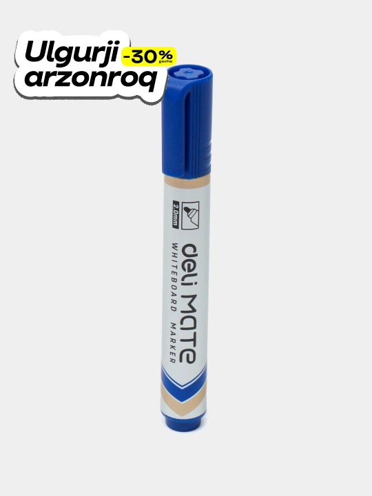 Marker doska uchun Deli U00330 ko'k - 